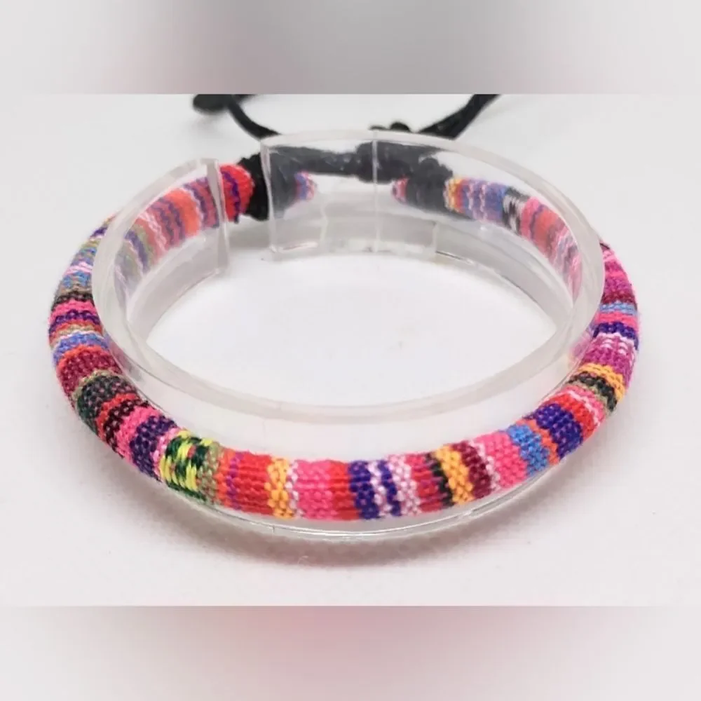 Men's bracelet striped punk new‎ e71